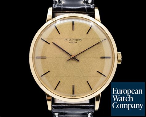 18-carat patek philippe watch|Patek Philippe Calatrava Ref. 3468 Men's watch / 33mm / 18k..